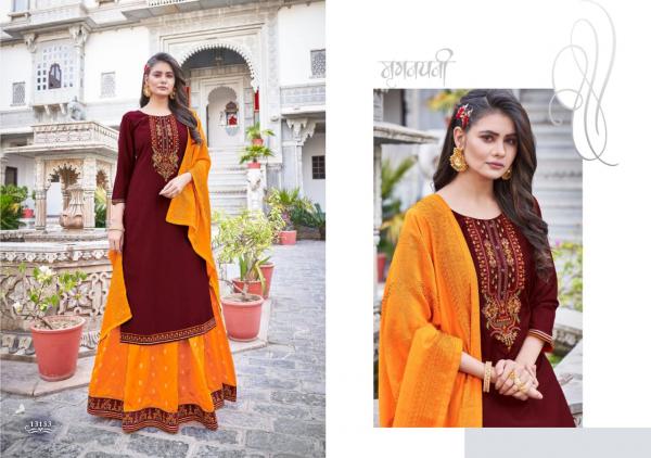 Kalaroop Carnival 4 Silk Designer Kurti With Lehnga Dupatta Collection